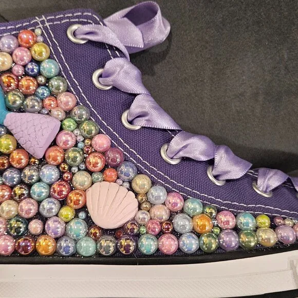 Girls Custom Converse